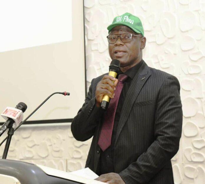 13th Years of FOI Act1 Representative off SGF/PS. AD Freedom of Information, Godwin Garba Sunday delivering Opening Remarks during the Thirteenth years Anniversary of Advocating the Implementation of Freedom of Information ACT, 2011 in Nigeria on the 31st May, 2024 at Maitama Abuja