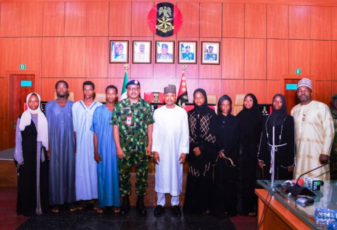 Governor Ododo Receives 8 Rescued CUSTECH Students