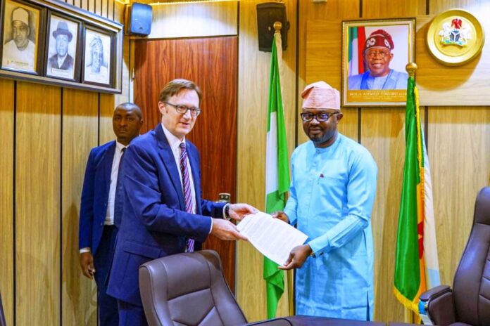 APIS on Border Security1 L-R, British High Commissioner to Nigeria, His Excellency, Richard Montgomery and the Honourable Minister of Interior, Dr. Olubunmi Tunji-Ojo.