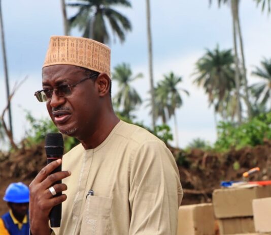 Minister of Housing and Urban Development, Arc. Ahmed Musa Dangiwa