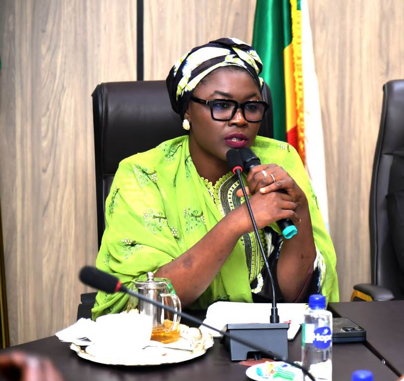 Hon. Minister of Youth Development Dr. Jamila Bio Ibrahim and Hon. (Dr) Olubunmi Tunji-Ojo, Hon. Minister Interior of Interior.