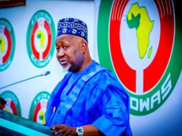 Honourable Minister of Defence, H.E. Mohammed Badaru Abubakar, CON, mni