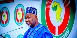 Honourable Minister of Defence, H.E. Mohammed Badaru Abubakar, CON, mni
