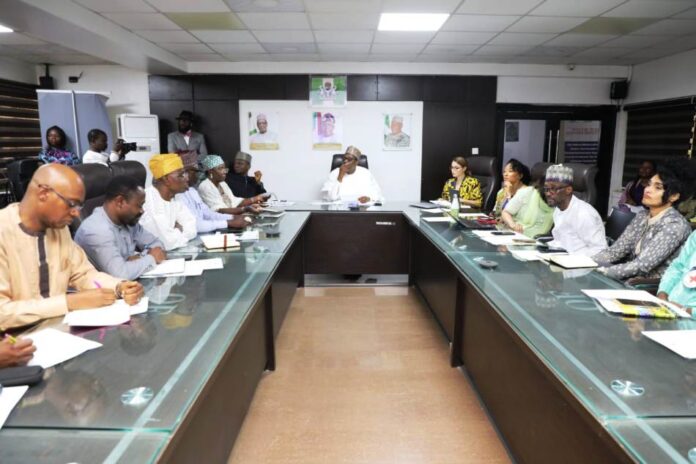Meeting between the Coordinating Minister of Health and Social Welfare Prof. Muhammad Ali Pate,(CON) with Nutrition Stakeholders on Food and Nutrition Security in Nigeria