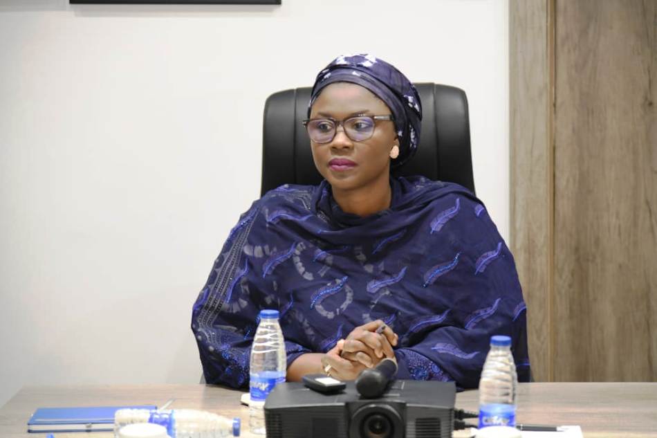Dr. Jamila Bio Ibrahim , Hon. Minister of Youth Development .