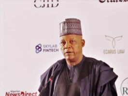 2024 AFNIS SUMMIT: The Vice President Senator Kashim Shettima, representing President Bola Ahmed Tinubu GCFR, delivering keynote address.