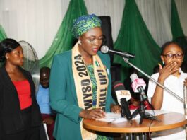 Key note address by Dr. Jamila Bio Ibrahim, Hon. Minister of Youth Development.