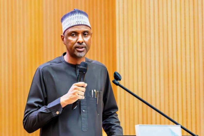 The Permanent Secretary of the Federal Ministry of Communications, Innovation and Digital Economy; Engr Faruk Yusuf Yabo.