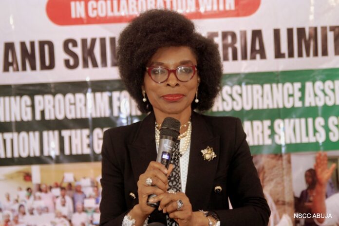 The Director General, National Senior Citizens Centre, Dr. Emem Omokaro