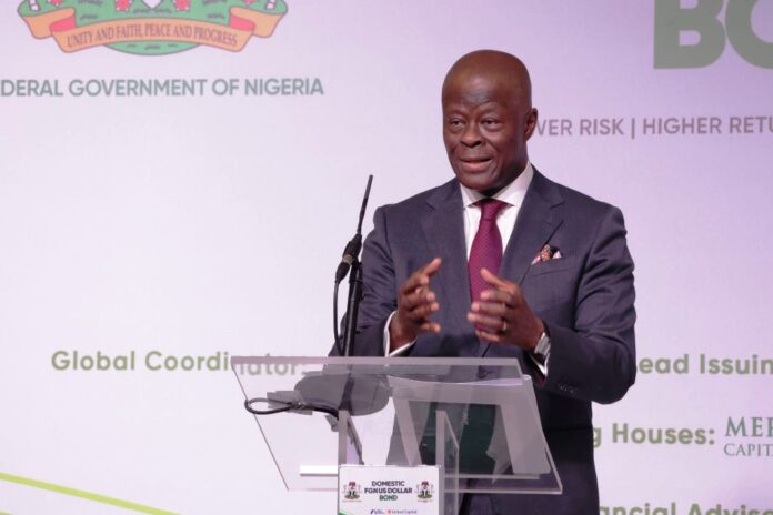 Honourable Minister of Finance and Coordinating Minister of the Economy, Mr. Wale Edun