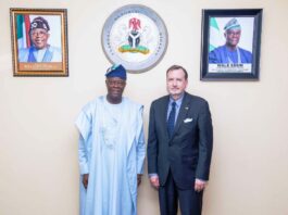 Edun Hosts Ambassador Richard Mills, Explores Economic Collaboration, Socio-Economic Solutions