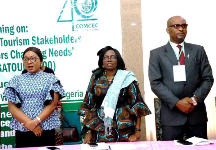 International Training Program L-R: Dr. Elochukwu Nwankwu, Resource Person; Mrs Dorothy Duruaku, Director, International Tourism Relations and Cooperation; Ibiene Roberts, OON, The Permanent Secretary, Federal Ministry of Tourism; Dr. Emmanuel Okereke, Project Coordinator; Dr. Ekundayo Ilenmi, Resource Person.
