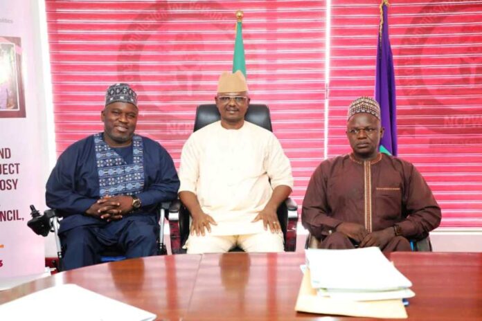 The Executive Secretary, Chief Gufwan, Dr. Lalu and Dr. Tanimu.