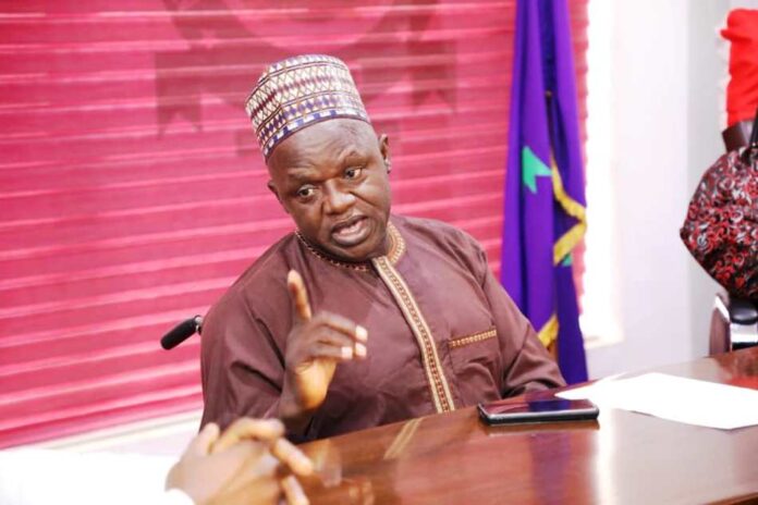The Executive Secretary, National Commission for Persons with Disabilities, Chief Ayuba Gufwan.