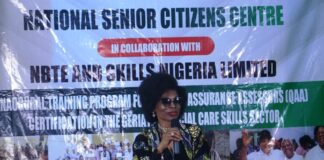 Emem Omokaro, Director-General, National Senior Citizens Centre