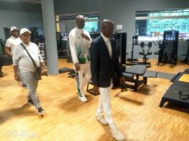 Honourable Minister and the Camp Officials