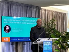 Amb. Nura Abba Rimi, Permanent Secretary, FMITI at the Corporate Climate Action event on Carbon Markets at the sidelines of 79th UNGA, New York.