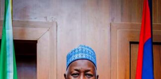 Honourable Minister of Defence, H.E. Mohammed Abubakar Badaru CON, mni