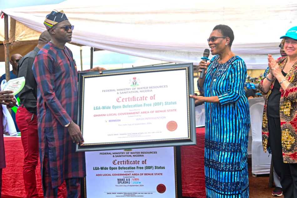 Presentation of Certificate to the Honourable Commissioner