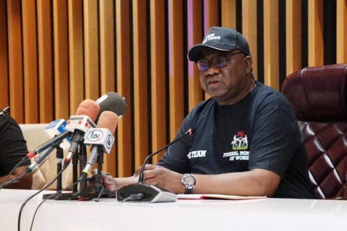 Dr. Kofarmata launches PMS Day 1 HE PERMANENT SECRETARY, FMW, DR. YAKUBU A. KOFARMATA, DELIVERING HIS SPEECH ON THURSDAY, 26TH SEPTEMBER, 2024 AT THE LAUNCHING OF THE PERFORMANCE MANAGEMENT SYSTEM (PMS) DAY.