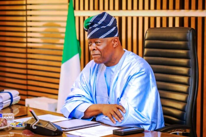 Edun Secretary to the Government of the Federation, Sen. George Akume, fnim, CON, represented by the Hon. Minister of Finance and Coordinating Minister of the Economy, Wale Edun, inaugurates 10-Man Inter-Ministerial Committee to Enforce Supreme Court Judgement on Local Government Autonomy on Tuesday, 20th August, 2024 in Abuja.