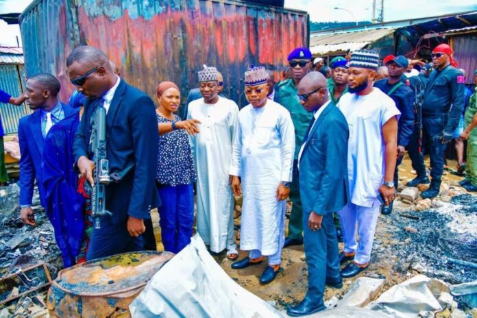 Governor Ododo Visits Lokoja GSM Village, Reaffirms Government's Support for Businesses