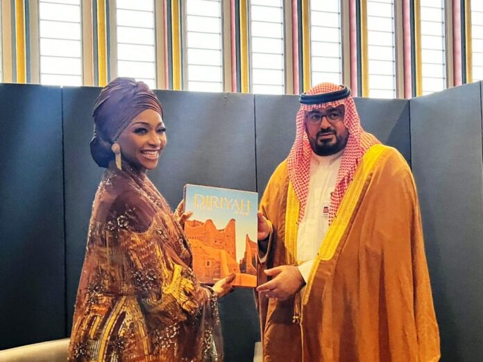 Hannatu Musa and Faisal Bin Minister of Arts, Culture and the Creative Economy Barrister Hannatu Musa Musawa has met with Faisal bin Fadhil Alibrahim, the Saudi Minister of Economy and Planning