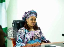 Honourable Minister of Women Affairs, Barrister (Mrs) Uju Kennedy-Ohanenye