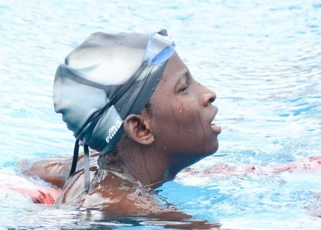 Obajolowo Moboluware, from kwara won silver in 100m swimming