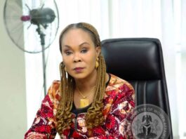 Honourable Minister of Women Affairs, Barrister (Mrs) Uju Kennedy-Ohanenye