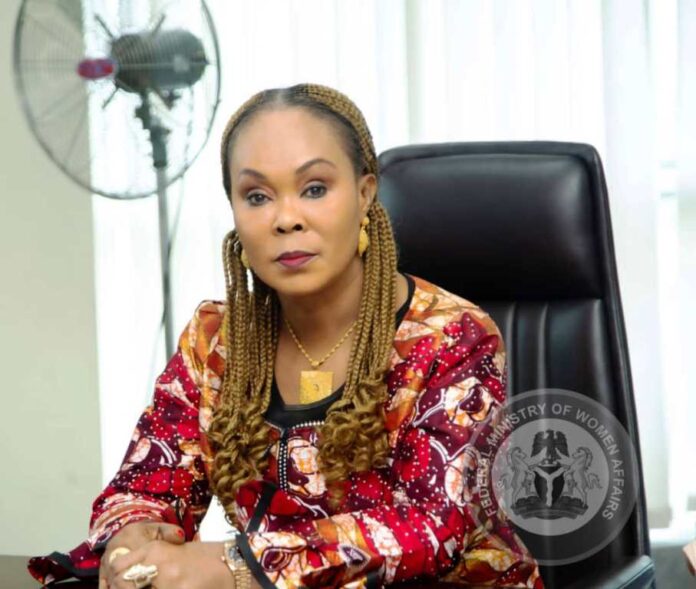 Honourable Minister of Women Affairs, Barrister (Mrs) Uju Kennedy-Ohanenye