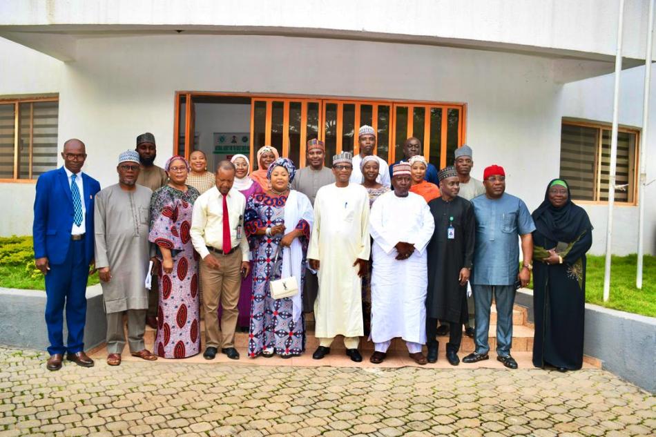 Mgt staff of NAGGW and Office of the SSA to the President on Humanitarian