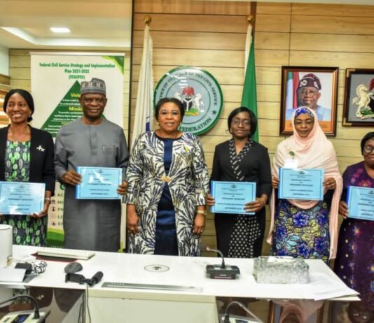 Permanent Secretaries Sign Performance Management Contracts To Boost Efficiency In Federal Civil Service