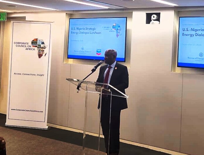 Minister of State Petroleum Resources (Gas), Rt. Hon. Ekperikpe Ekpo