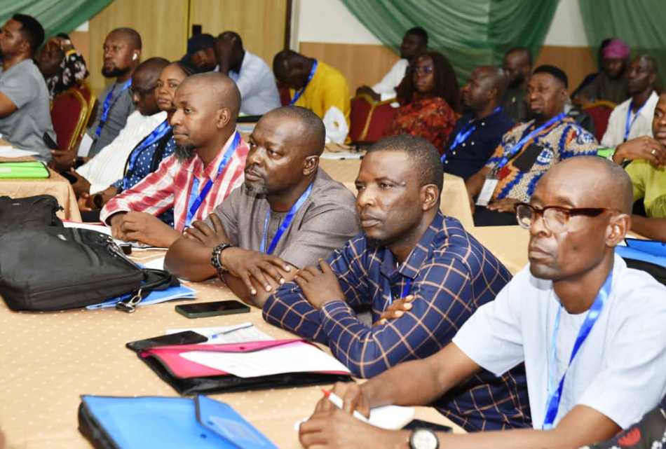 Cross section of participants at the procurement training program, during the opening ceremony at the ongoing training in Lagos.