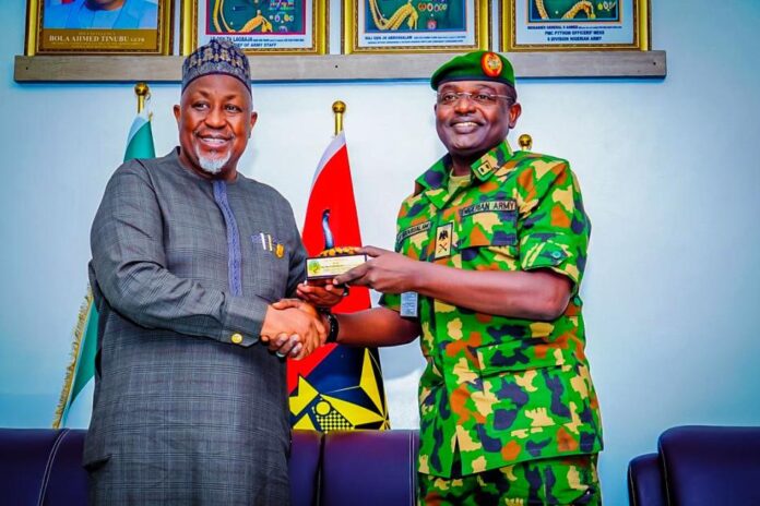 Honourable Minister of Defence H.E. Mohammed Badaru Abubakar CON, mni