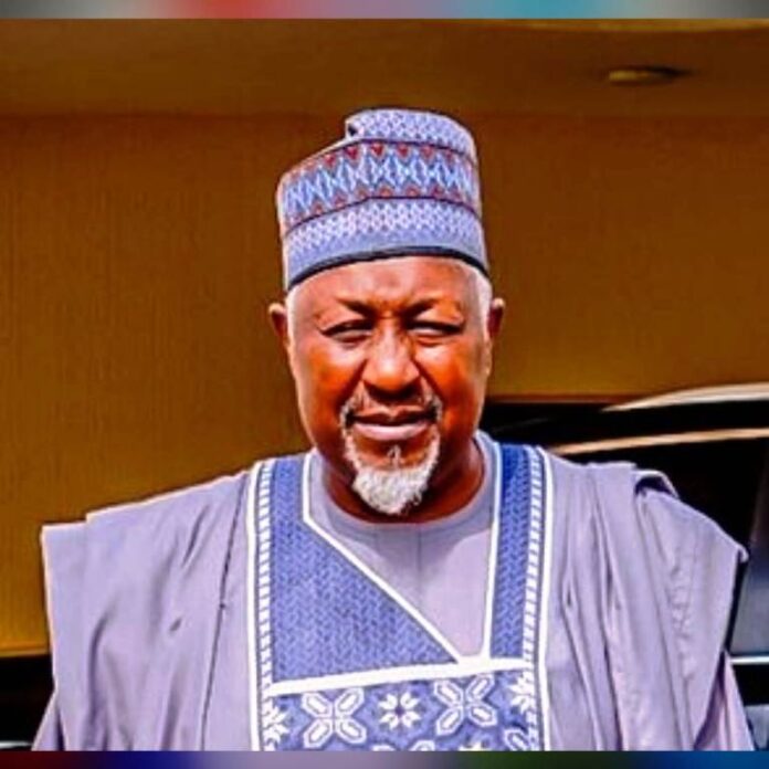 Honourable Minister of Defence, H.E. Mohammed Badaru Abubakar CON, mni,