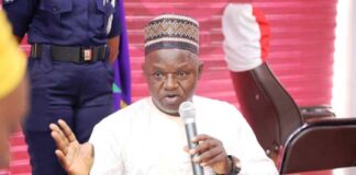 The Executive Secretary, National Commission for Persons with Disabilities, Chief Ayuba Gufwan.