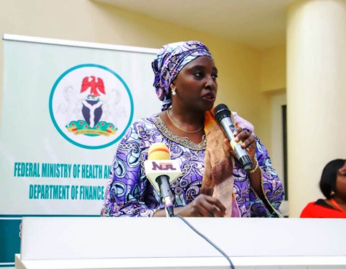 Daju Kachollom The Permanent Secretary Federal Ministry of Health and Social Welfare Daju Kachollom mni, presenting her welcome address during the Stakeholders Workshop on 2024 Budget Performance/Bilateral Session on 2025 Budget Preparation with Agencies and Federal Tertiary Health institutions, held today at the Barcelona Hotel, Wuse II Abuja.