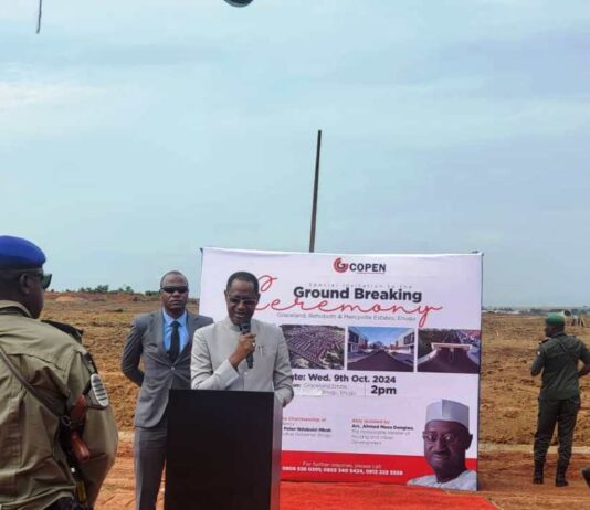 Honourable Minister of Housing and Urban Development, Arc. Ahmed Musa Dangiwa