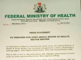 FG Prepares For Joint Annual Review Of Health Sector Reform