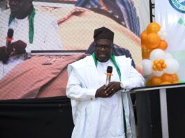 Surveyor General of the Federation, Abdulganiyu Adebomehin FNIS
