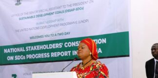Senior Special Assistant to the President on SDGs princess Adejoke Orelope-Adefulire