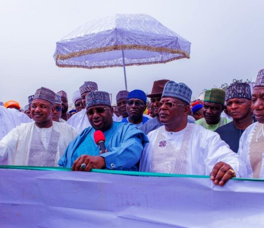 Again, Engr. Umahi Inaugurates Section II of Sokoto - Badagry Superhighway