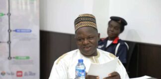 Executive Secretary National Commission for Persons with Disabilities, Chief Ayuba Gufwan.