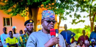 Honourable Minister of State for Defence H.E. Dr. Bello Muhammed Matawalle MON