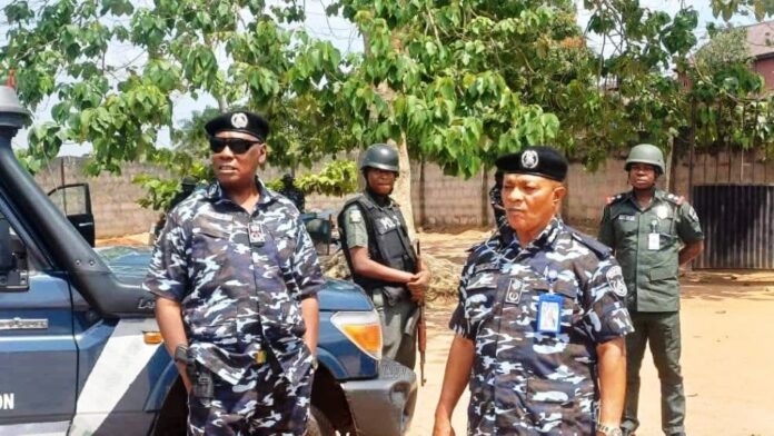 Abia CP Danladi Isa Leads Rescue Team In Operation To Apprehend Attackers Of Police Officers On Duty