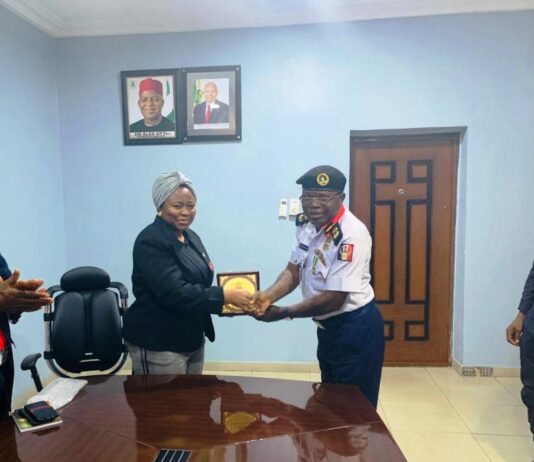 Abia NSCDC Boss Pays Courtesy Visit To DSS State Director Harps On Effective Intelligence Gathering For Enhanced Security