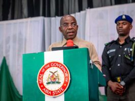 Abia state Governor, His Excellency, Dr Alex Otti