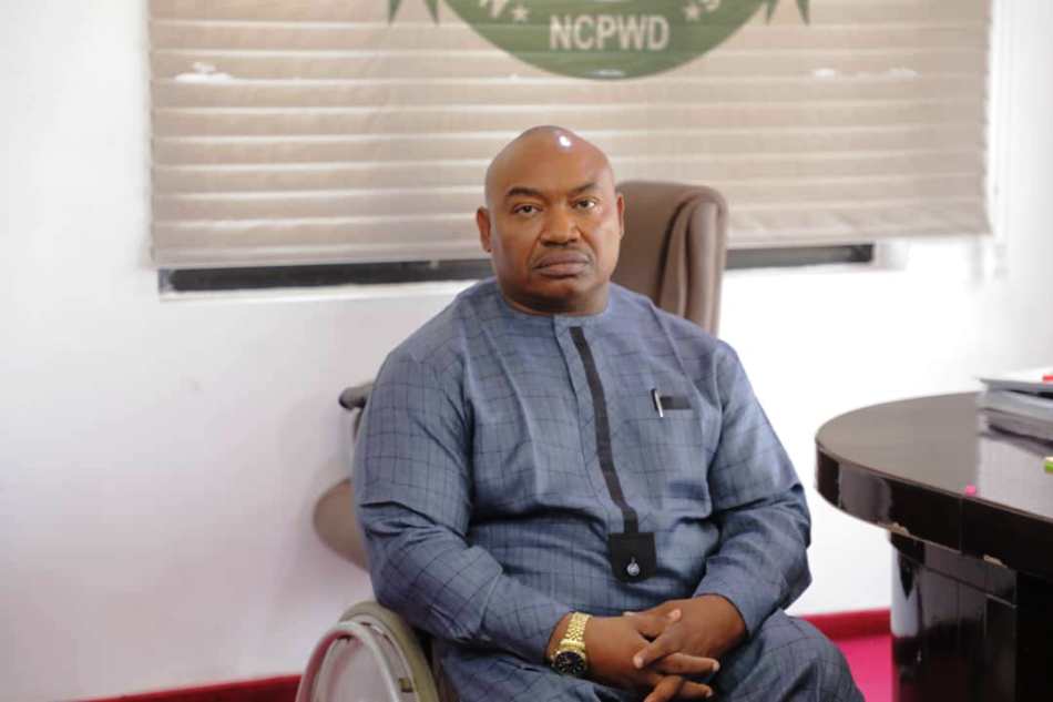 Barrister Ikem Uchegbulam, Director Enforcement and Compliance, NCPWD.